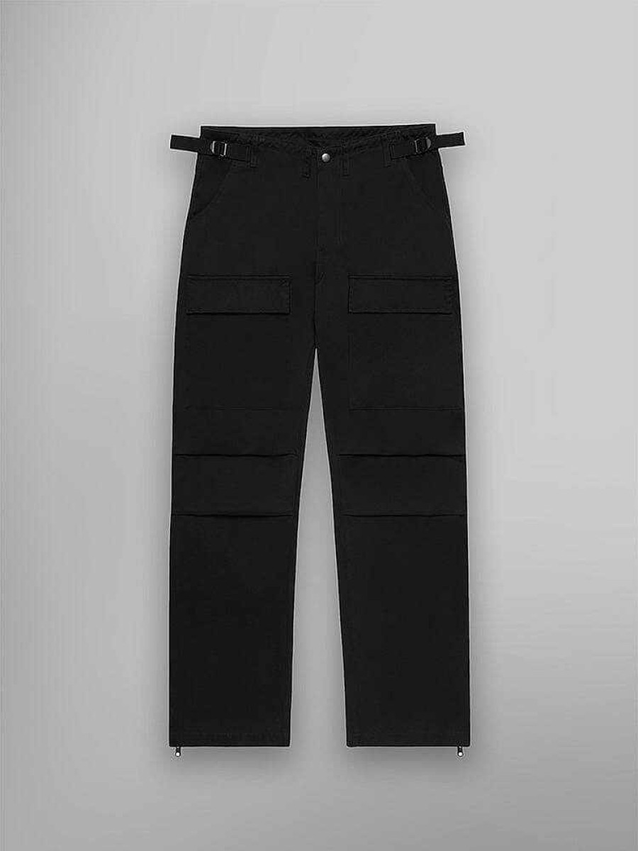 Men Alpha Industries Pants + Shorts | Alpha X Made By Ngo Gardener Cargo Pant Black