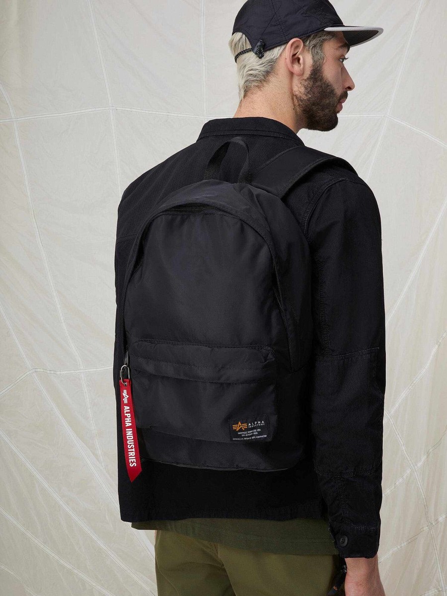 Accessories Alpha Industries | Crew Backpack Black