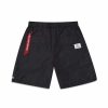 Nba Alpha Industries Nba X Alpha X New Era - Hoodies, Tees, & Shorts | Brooklyn Nets X Alpha X New Era Nylon Shorts Black