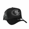 Nfl Alpha Industries Nfl X Alpha X New Era - Caps | San Francisco 49Ers X Alpha X New Era 940 Cap Black