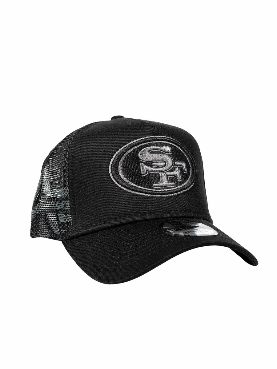 Nfl Alpha Industries Nfl X Alpha X New Era - Caps | San Francisco 49Ers X Alpha X New Era 940 Cap Black