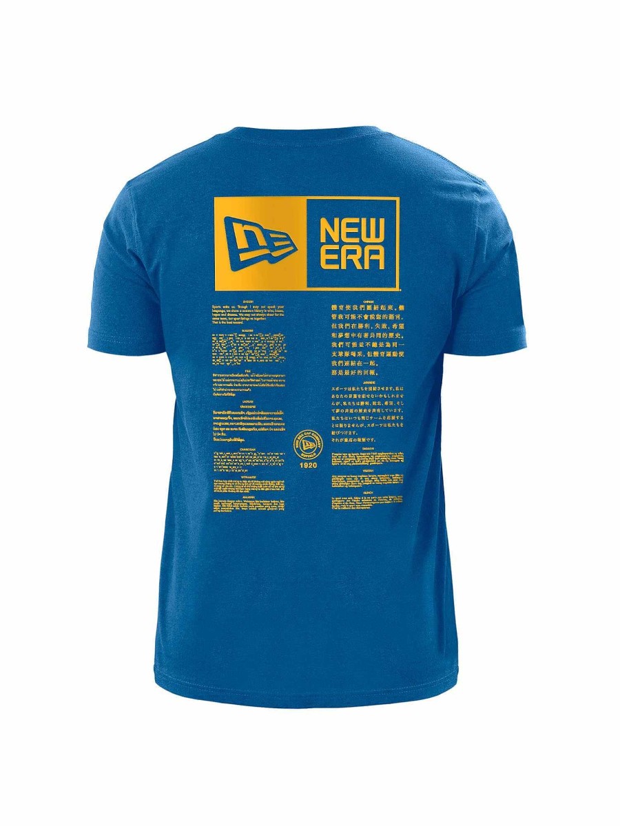Nfl Alpha Industries Nfl X Alpha X New Era - Tees | Los Angeles Chargers X Alpha X New Era T-Shirt Blue