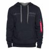 Nfl Alpha Industries Nfl X Alpha X New Era - Hoodies | Los Angeles Chargers X Alpha X New Era Hoodie Black