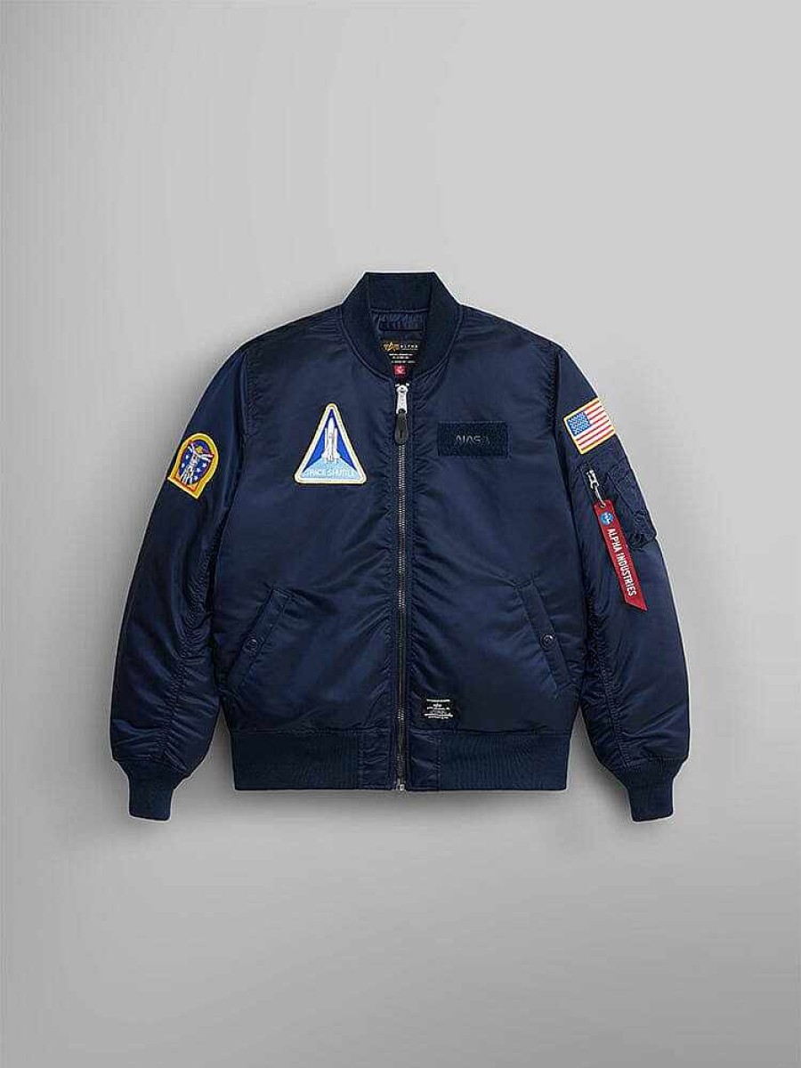 Men Alpha Industries Outerwear | Nasa Ma-1 Bomber Jacket Gen Ii