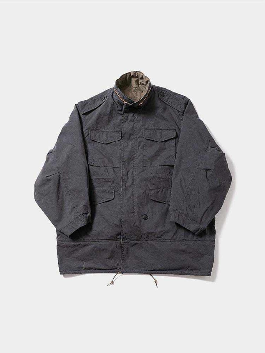 Men Alpha Industries Outerwear | Beautiful People X Alpha Field Jacket Vintage Gray