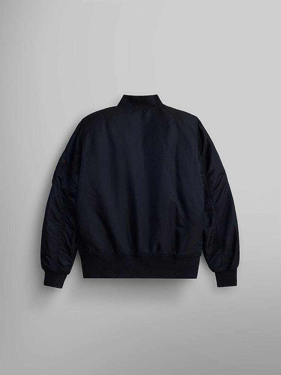 Women Alpha Industries Outerwear | Ma-1 Battlewash Bomber Jacket