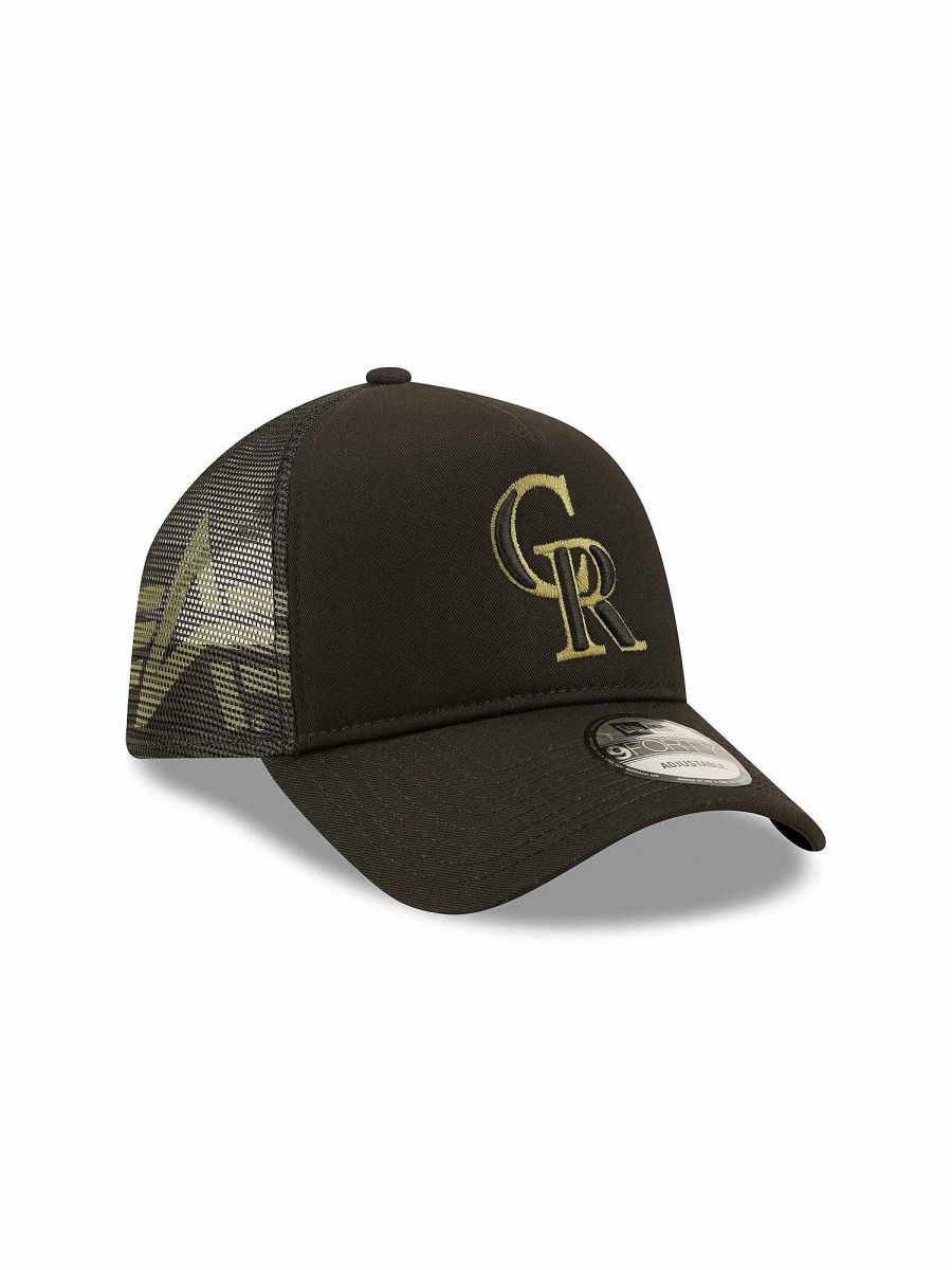 Mlb Alpha Industries Mlb X Alpha X New Era - Caps | Colorado Rockies X Alpha X New Era 940 Cap Black