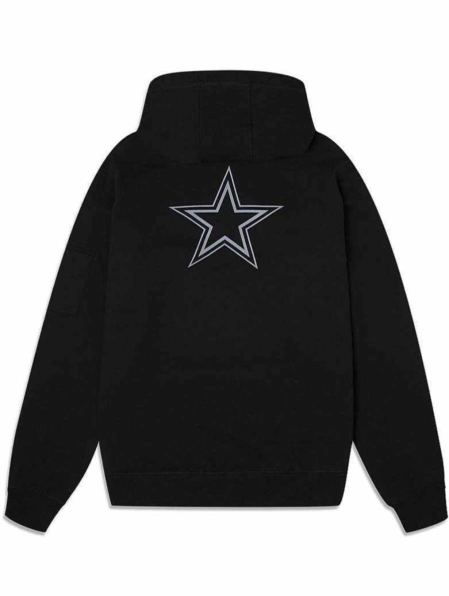 Nfl Alpha Industries Nfl X Alpha X New Era - Hoodies | Dallas Cowboys X Alpha X New Era Hoodie Black