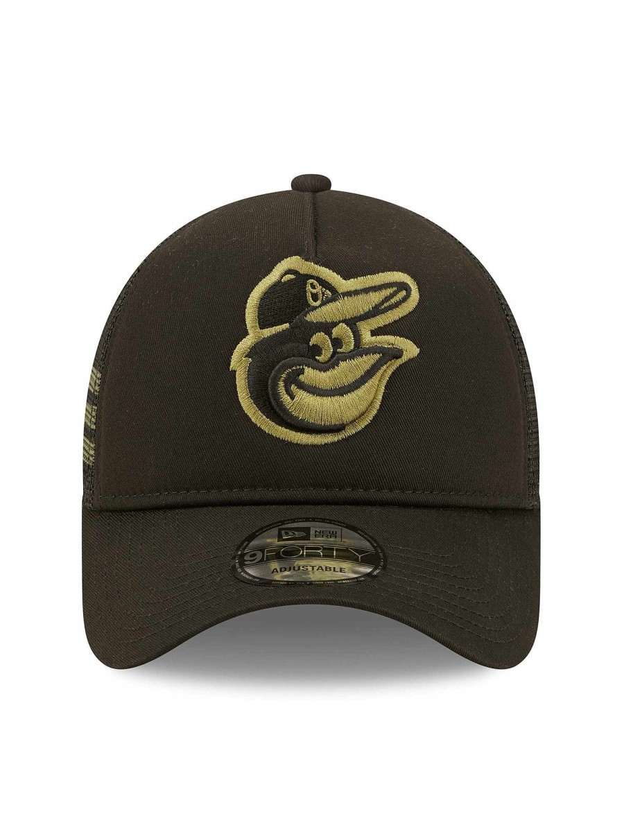 Mlb Alpha Industries Mlb X Alpha X New Era - Caps | Baltimore Orioles X Alpha X New Era 940 Cap Black