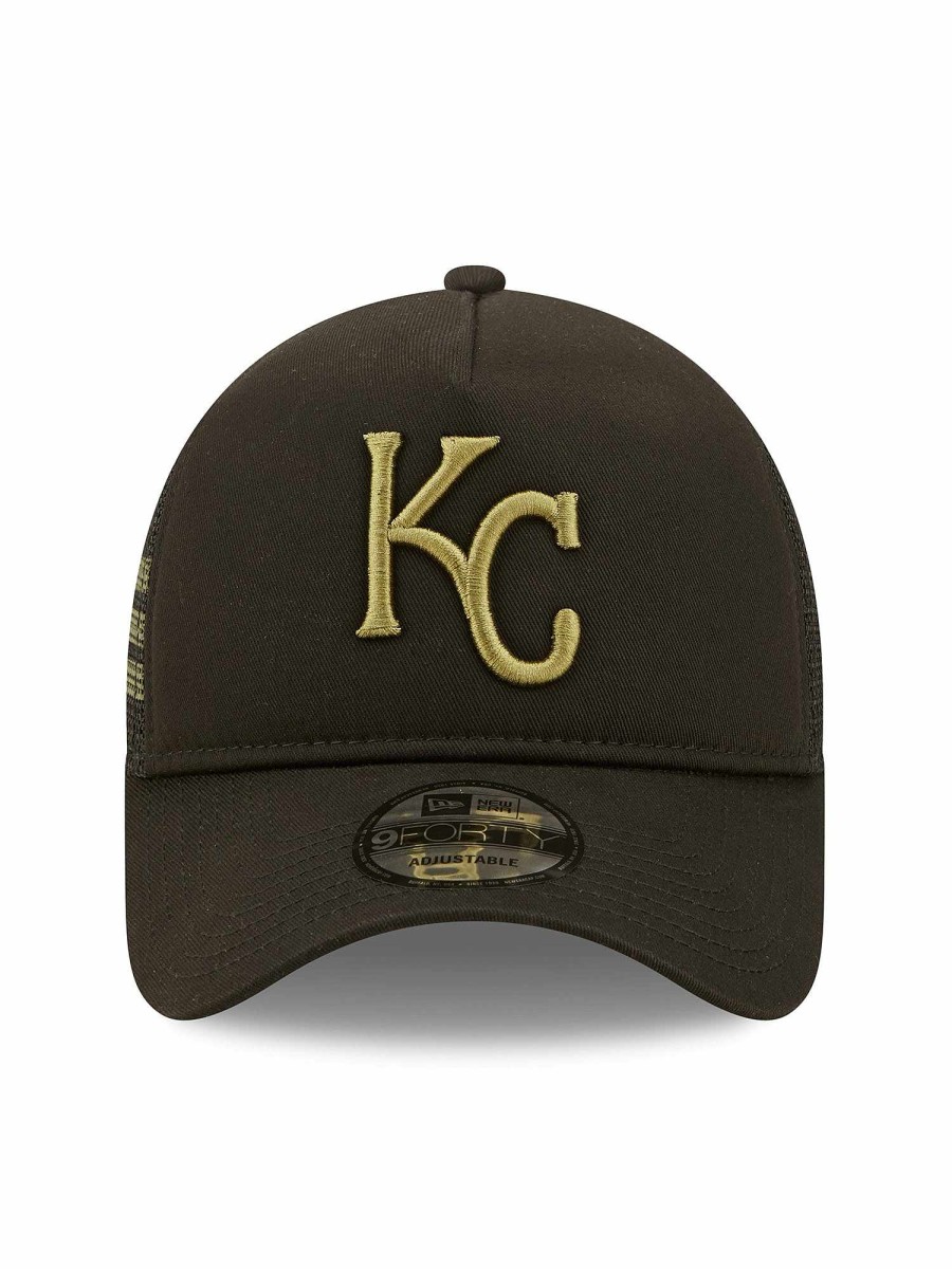Mlb Alpha Industries Mlb X Alpha X New Era - Caps | Kansas City Royals X Alpha X New Era 940 Cap Black