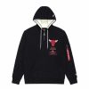 Nba Alpha Industries Nba X Alpha X New Era - Hoodies, Tees, & Shorts | Chicago Bulls X Alpha X New Era Hoodie Black