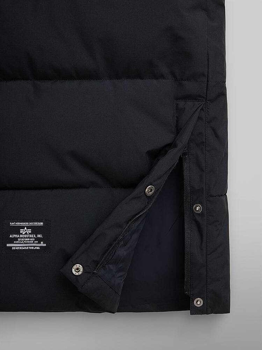 Women Alpha Industries Outerwear | Sierra Gen Ii Parka W Black