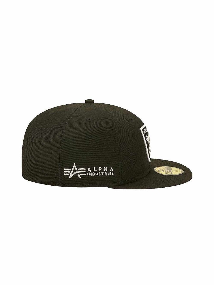 Nfl Alpha Industries Nfl X Alpha X New Era - Caps | Las Vegas Raiders X Alpha X New Era 59Fifty Fitted Cap Black