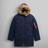 Men Alpha Industries Outerwear | N-3B Slim Fit Parka