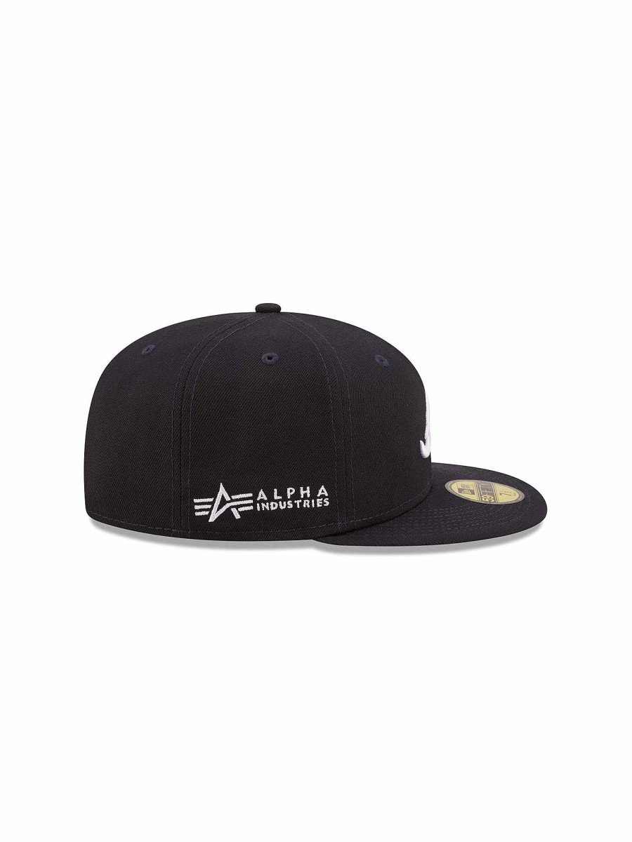 Mlb Alpha Industries Mlb X Alpha X New Era - Caps | Atlanta Braves X Alpha X New Era 59Fifty Fitted Cap Navy
