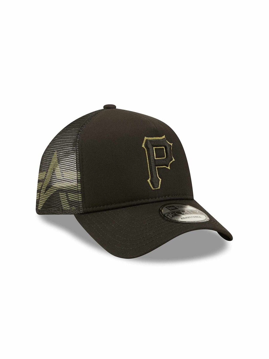 Mlb Alpha Industries Mlb X Alpha X New Era - Caps | Pittsburgh Pirates X Alpha X New Era 940 Cap Black