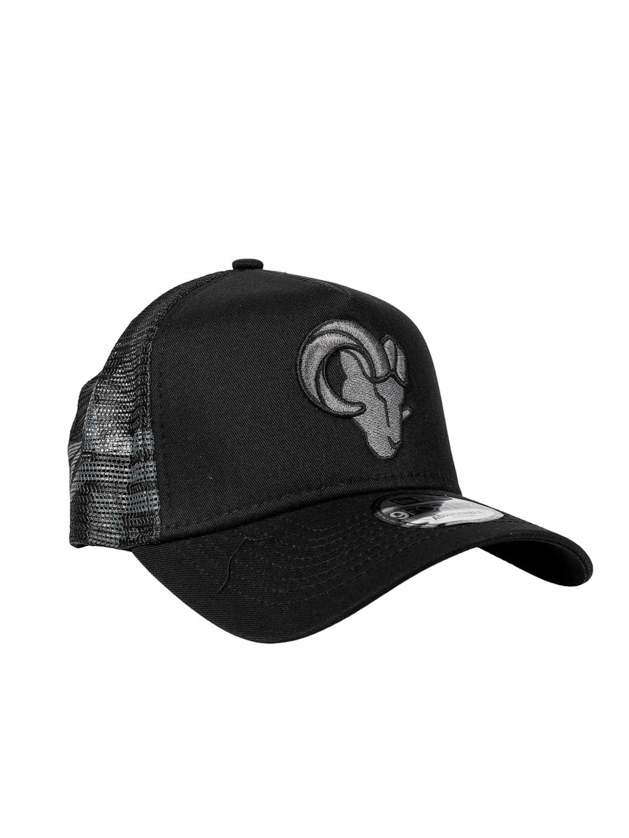 Nfl Alpha Industries Nfl X Alpha X New Era - Caps | Los Angeles Rams X Alpha X New Era 940 Cap Black