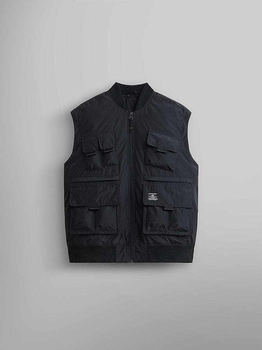 Men Alpha Industries Outerwear | Multi Pocket Bomber Jacket