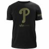 Mlb Alpha Industries Mlb X Alpha X New Era - Hoodies, Tees, & Shorts | Philadelphia Phillies X Alpha X New Era T-Shirt Black