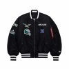 Nfl Alpha Industries Nfl X Alpha X New Era - Bomber Jackets | Philadelphia Eagles X Alpha X New Era Ma-1 Bomber Jacket (Historic Logo) Black