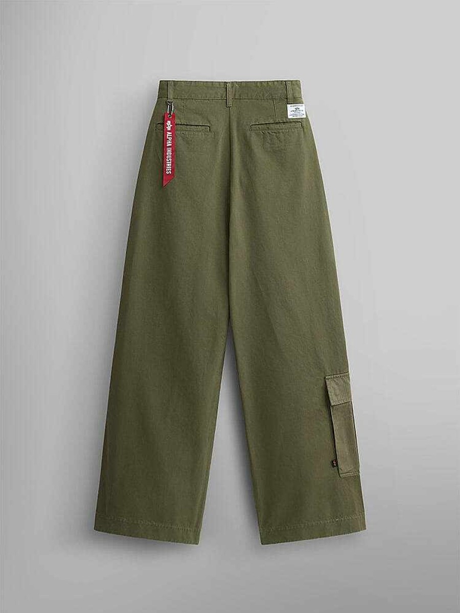 Women Alpha Industries Pants | Wide Leg Pant W