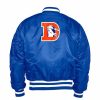 Nfl Alpha Industries Nfl X Alpha X New Era - Bomber Jackets | Denver Broncos X Alpha X New Era Ma-1 Bomber Jacket (Historic Logo) Pacific Blue