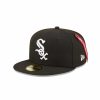 Mlb Alpha Industries Mlb X Alpha X New Era - Caps | Chicago White Sox X Alpha X New Era 59Fifty Fitted Cap Black