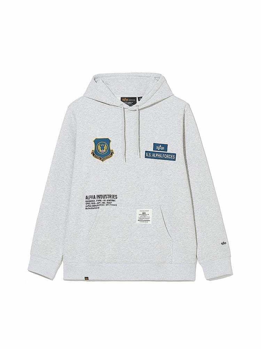Men Alpha Industries Hoodies + Sweatshirts | Unfrm Badge Hoodie