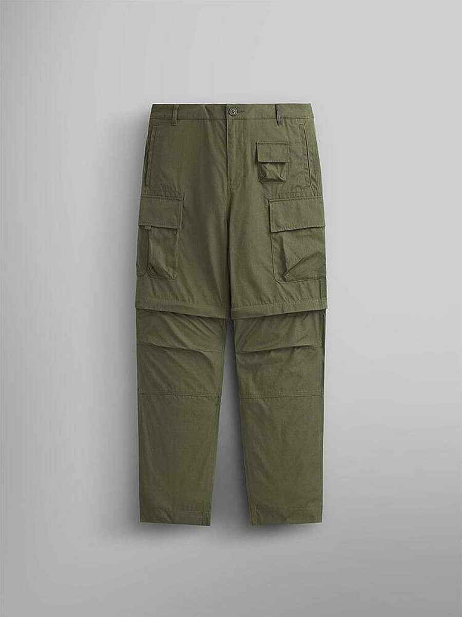 Men Alpha Industries Pants + Shorts | Convertible Cargo Pant