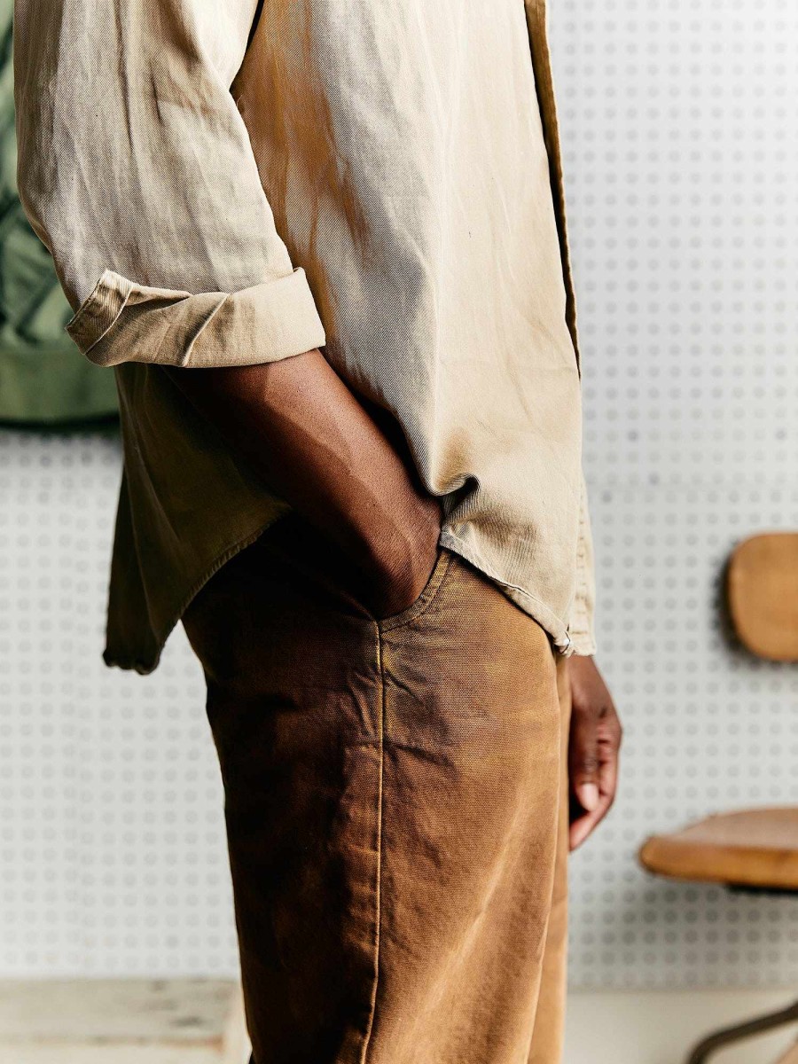 Men Alpha Industries Pants + Shorts | Imogene X Alpha Military Unisex Chino Brown