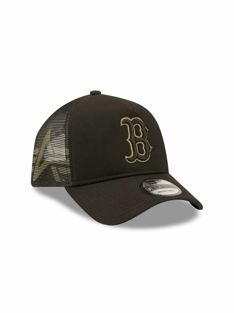 Mlb Alpha Industries Mlb X Alpha X New Era - Caps | Boston Red Sox X Alpha X New Era 940 Cap Black