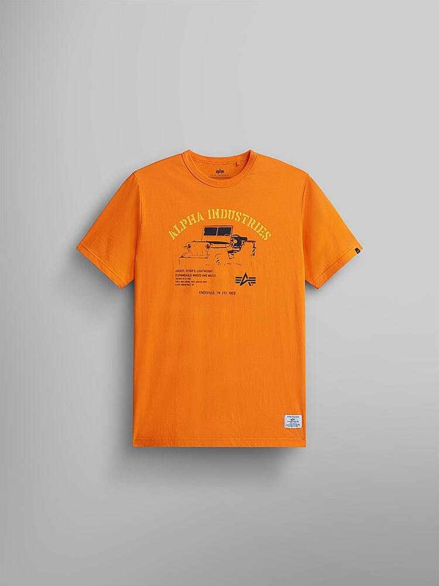 Men Alpha Industries T-Shirts | Alpha Jeep Tee
