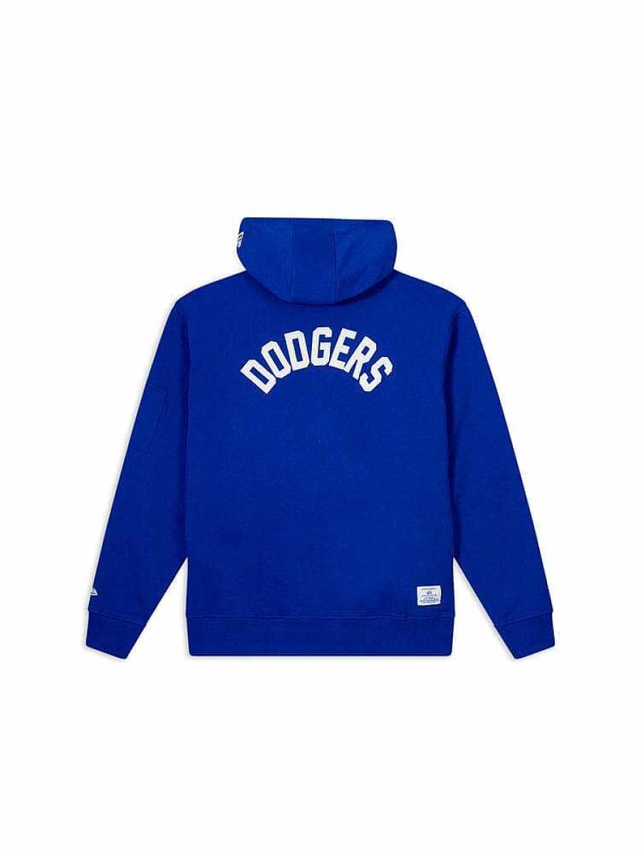 Mlb Alpha Industries Mlb X Alpha X New Era - Hoodies, Tees, & Shorts | Brooklyn Dodgers X Alpha X New Era Hoodie Blue