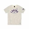 Nba Alpha Industries Nba X Alpha X New Era - Hoodies, Tees, & Shorts | Los Angeles Lakers X Alpha X New Era Tee White