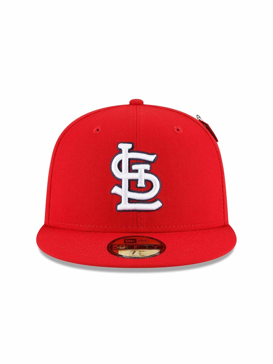Mlb Alpha Industries Mlb X Alpha X New Era - Caps | St. Louis Cardinals X Alpha X New Era 59 Fifty Fitted Cap Red