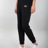 Women Alpha Industries Pants | Basic Jogger Small Logo W Black