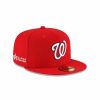 Mlb Alpha Industries Mlb X Alpha X New Era - Caps | Washington Nationals X Alpha X New Era 59Fifty Fitted Cap Red