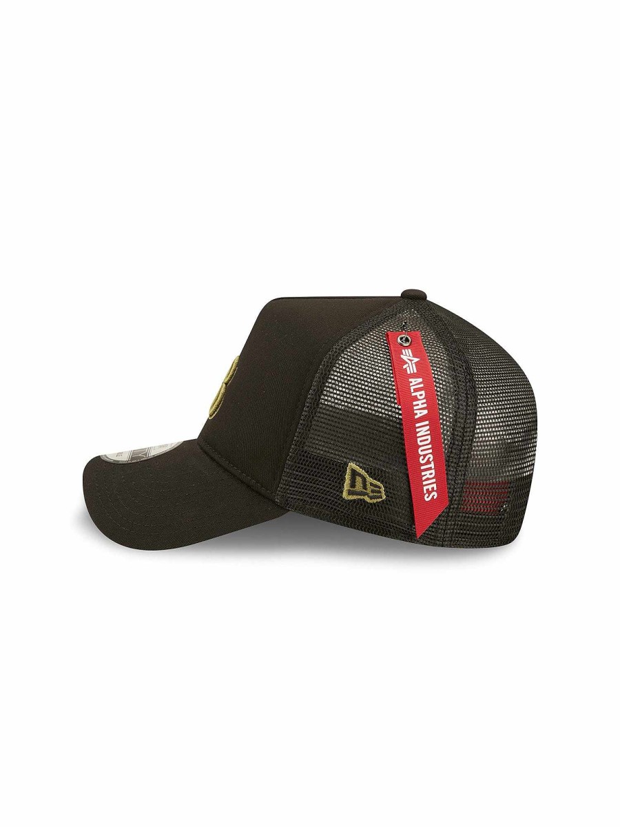Mlb Alpha Industries Mlb X Alpha X New Era - Caps | Tampa Bay Rays X Alpha X New Era 940 Cap Black
