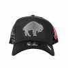 Nfl Alpha Industries Nfl X Alpha X New Era - Caps | Buffalo Bills X Alpha X New Era 940 Cap (Historic Logo) Black