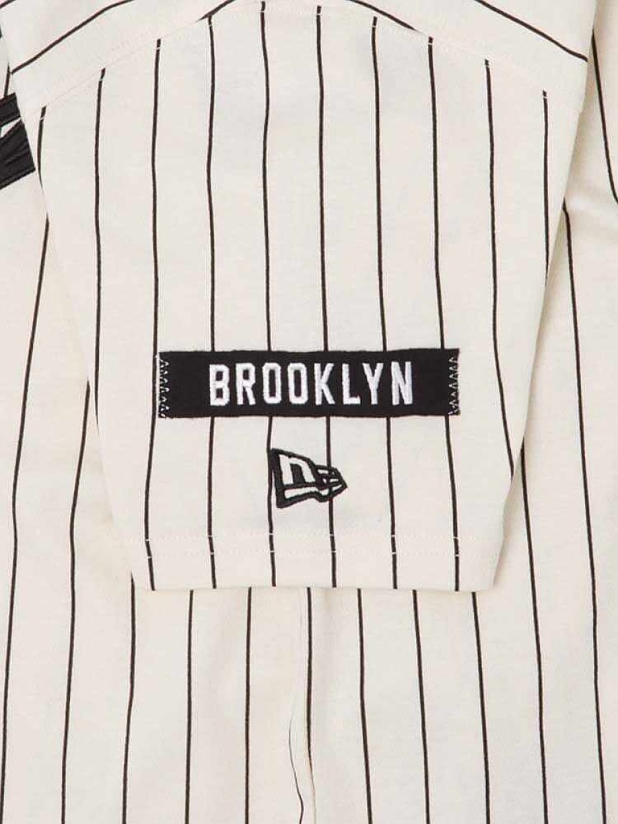 Nba Alpha Industries Nba X Alpha X New Era - Hoodies, Tees, & Shorts | Brooklyn Nets X Alpha X New Era Tee White