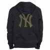 Mlb Alpha Industries Mlb X Alpha X New Era - Hoodies, Tees, & Shorts | New York Yankees X Alpha X New Era Hoodie Black
