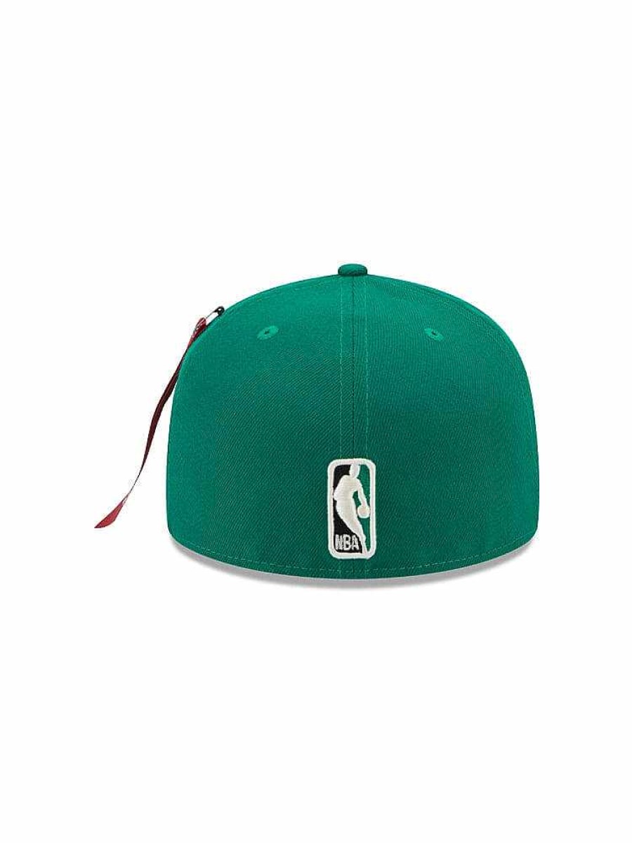 Nba Alpha Industries Nba X Alpha X New Era - Hats | Boston Celtics X Alpha X New Era 59Fifty Fitted Cap Green