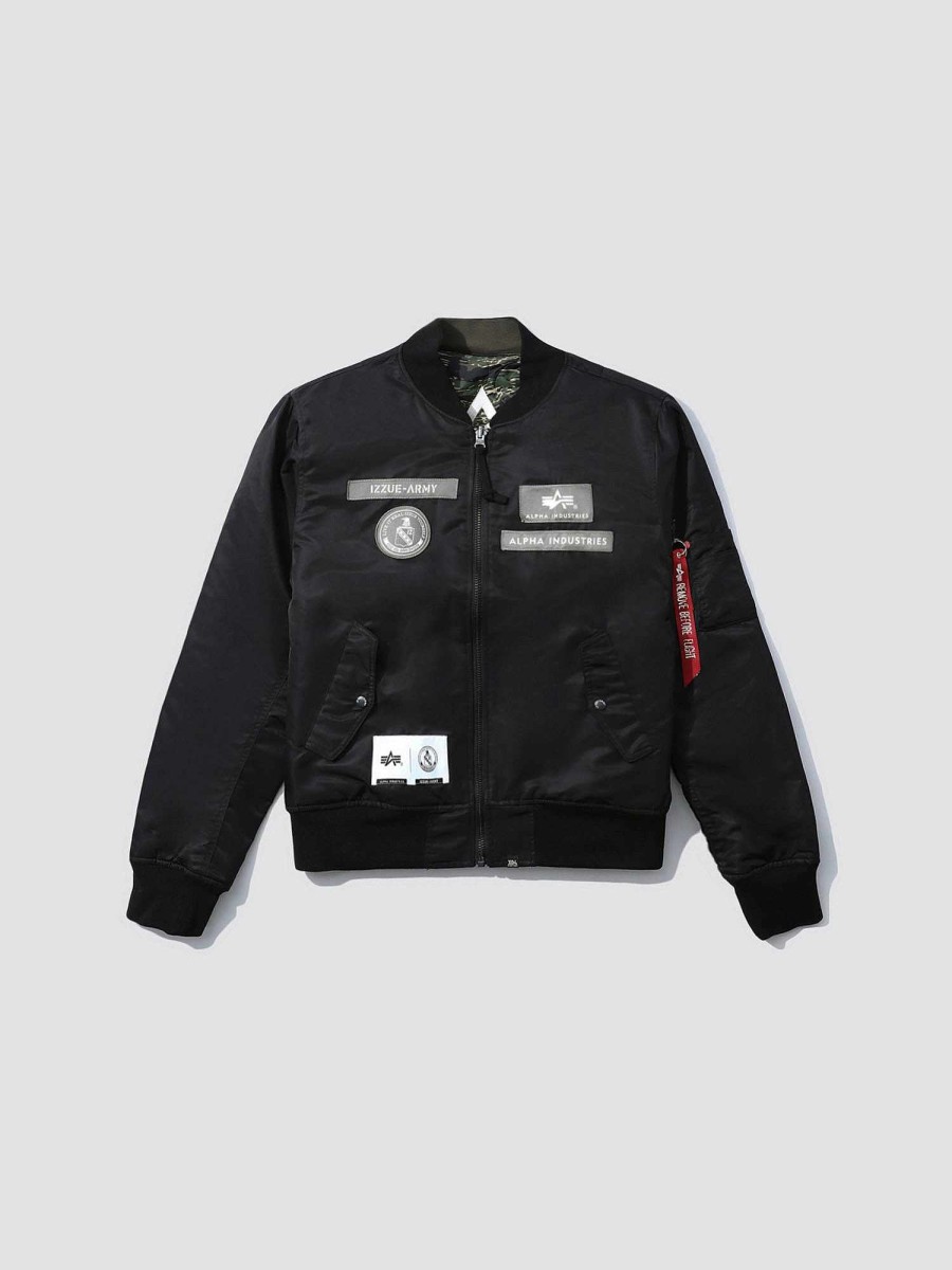 Men Alpha Industries Outerwear | Alpha X Izzue Ma-1 Bomber Jacket