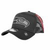 Nfl Alpha Industries Nfl X Alpha X New Era - Caps | Seattle Seahawks X Alpha X New Era 940 Cap Black