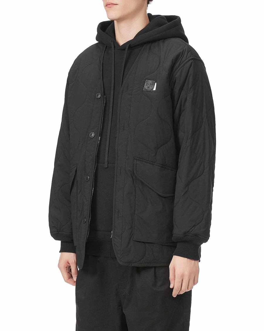 Men Alpha Industries Field Jackets | Unfrm Army Liner Black