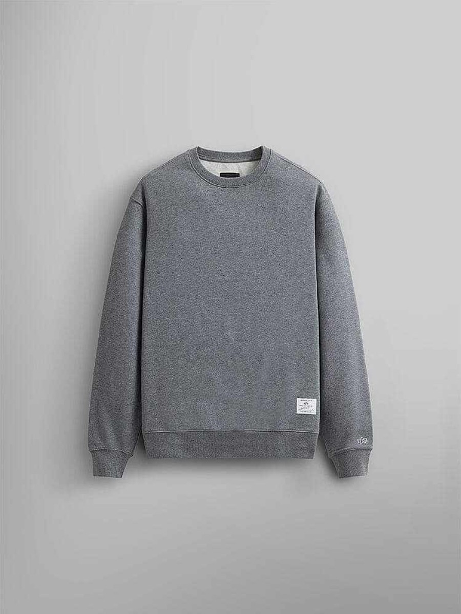 Men Alpha Industries Hoodies + Sweatshirts | Essential Crewneck