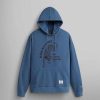Men Alpha Industries Hoodies + Sweatshirts | Alpha Jaguar Hoodie Copen Blue