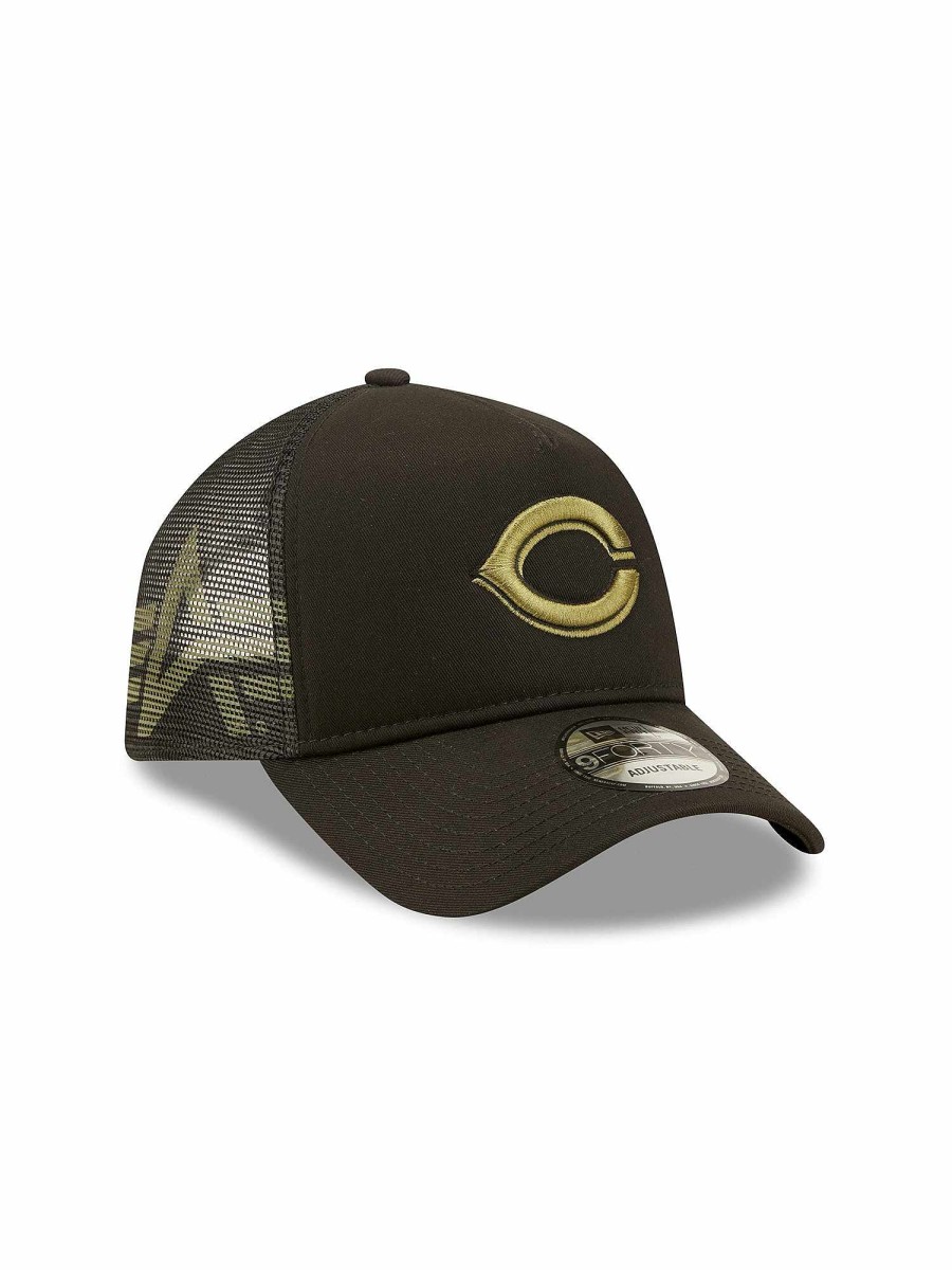 Mlb Alpha Industries Mlb X Alpha X New Era - Caps | Cincinnati Reds X Alpha X New Era 940 Cap Black