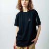 Men Alpha Industries T-Shirts | Gramicci X Alpha Cotton Cigar Pocket Tee Black