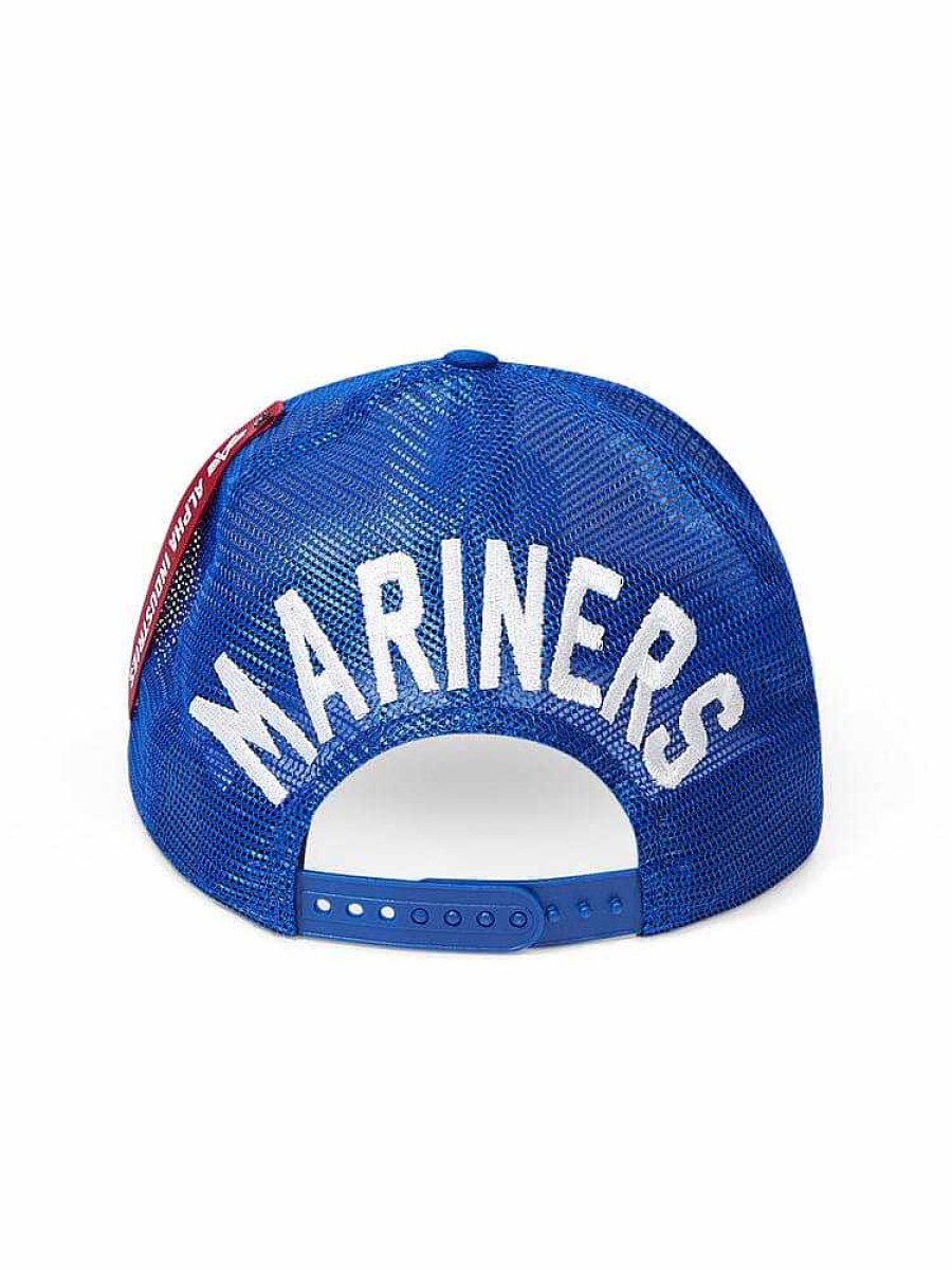 Mlb Alpha Industries Mlb X Alpha X New Era - Caps | Seattle Mariners X Alpha X New Era 950 Cap Blue
